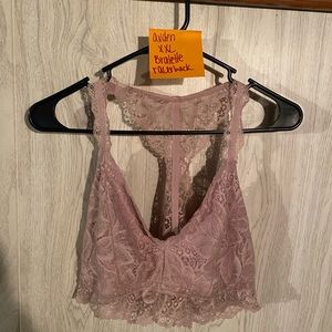 Auden lilac bralette.